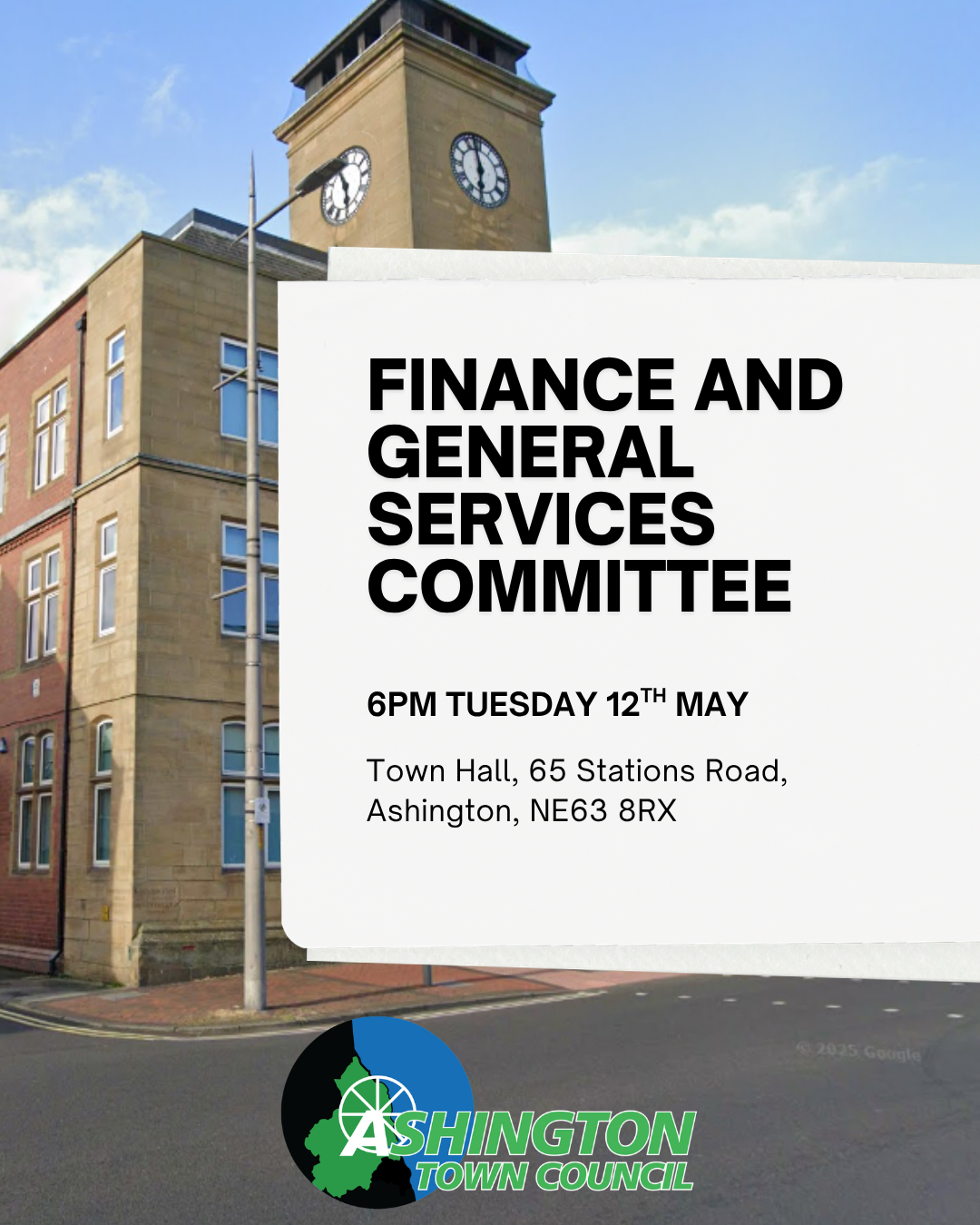 Finance & General Services Committee Meeting on 12/05/2026