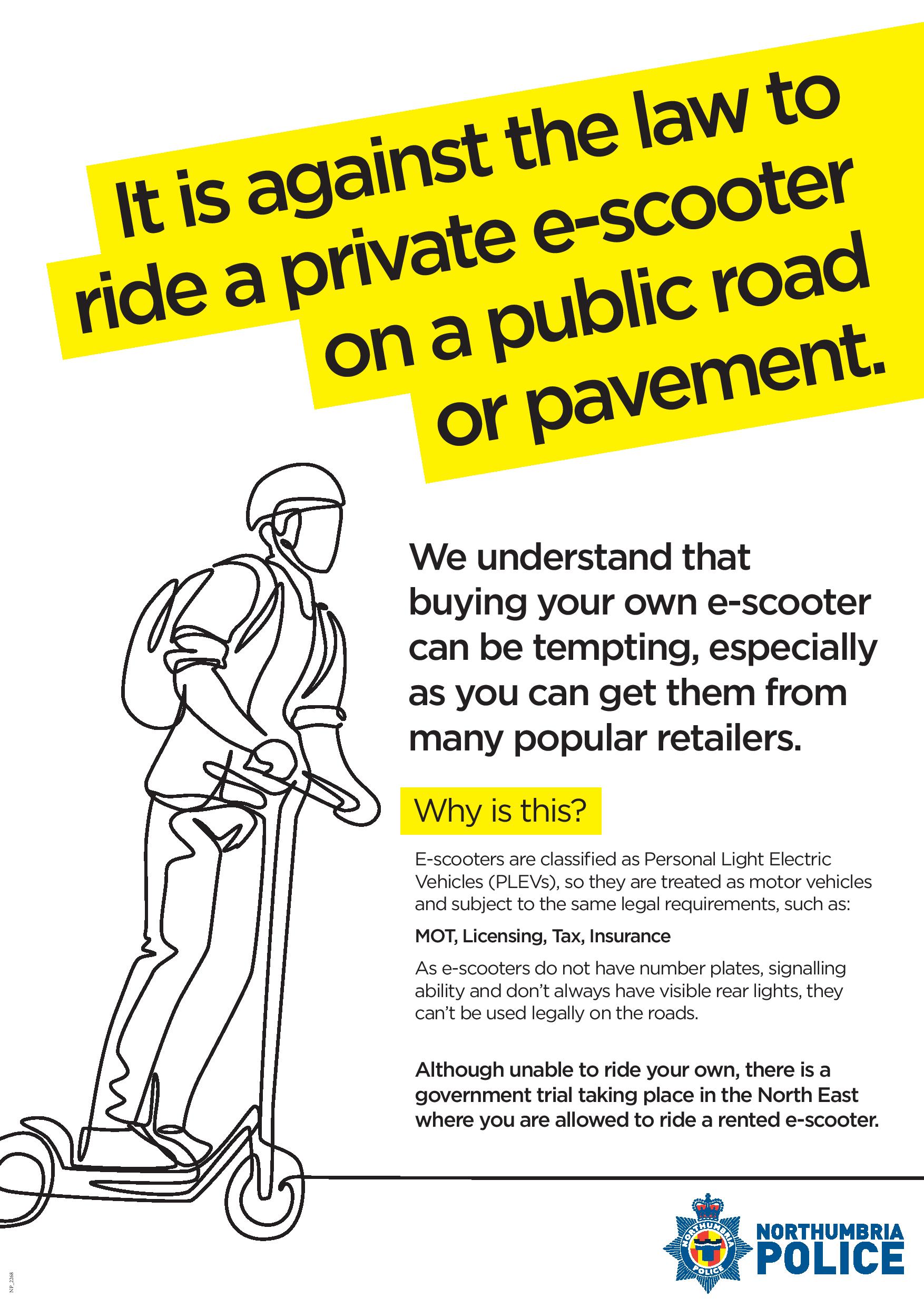 Think before you buy an E-Scooter