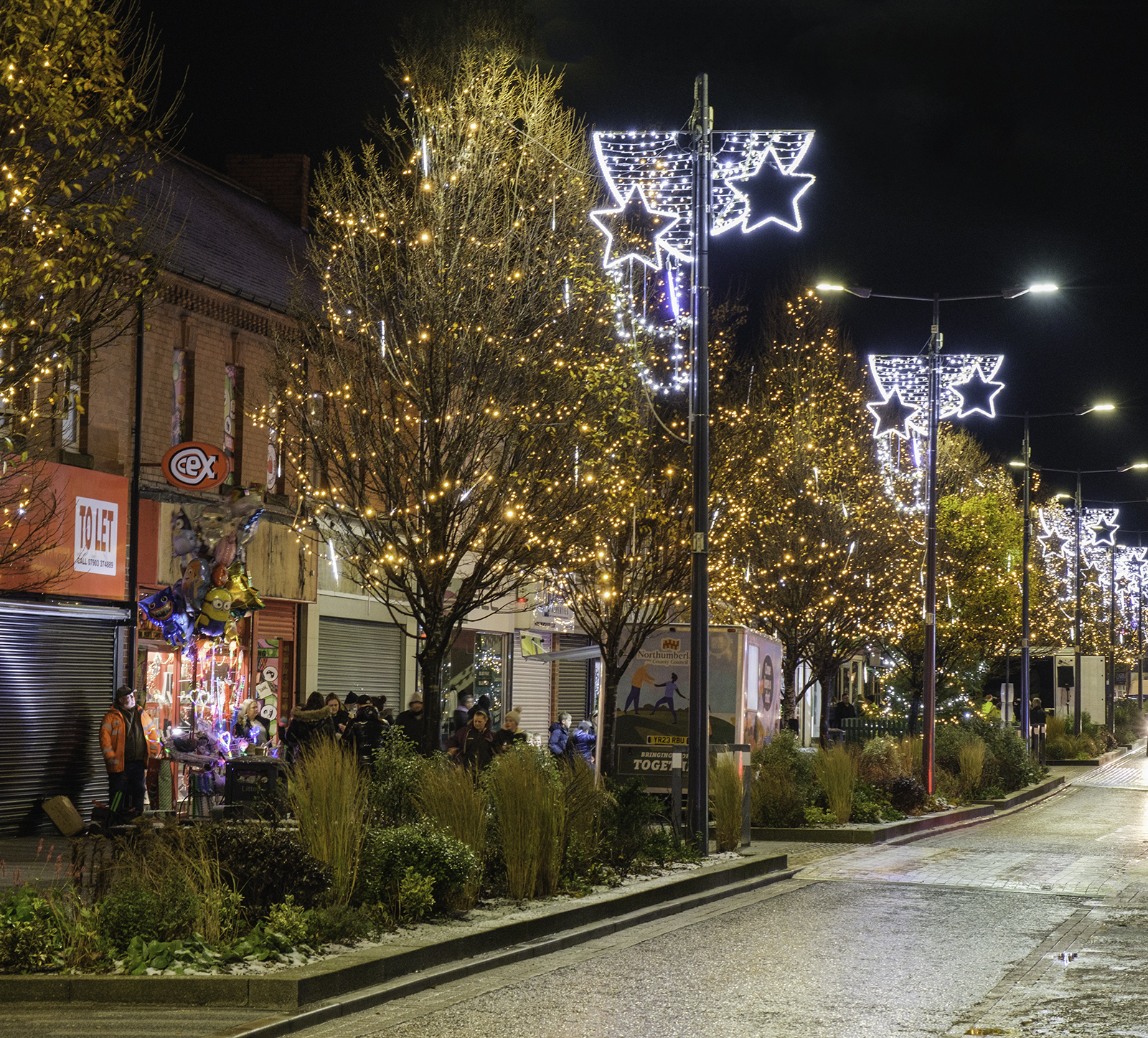 Christmas Cheer Captured at Ashington’s Christmas Light Switch-On