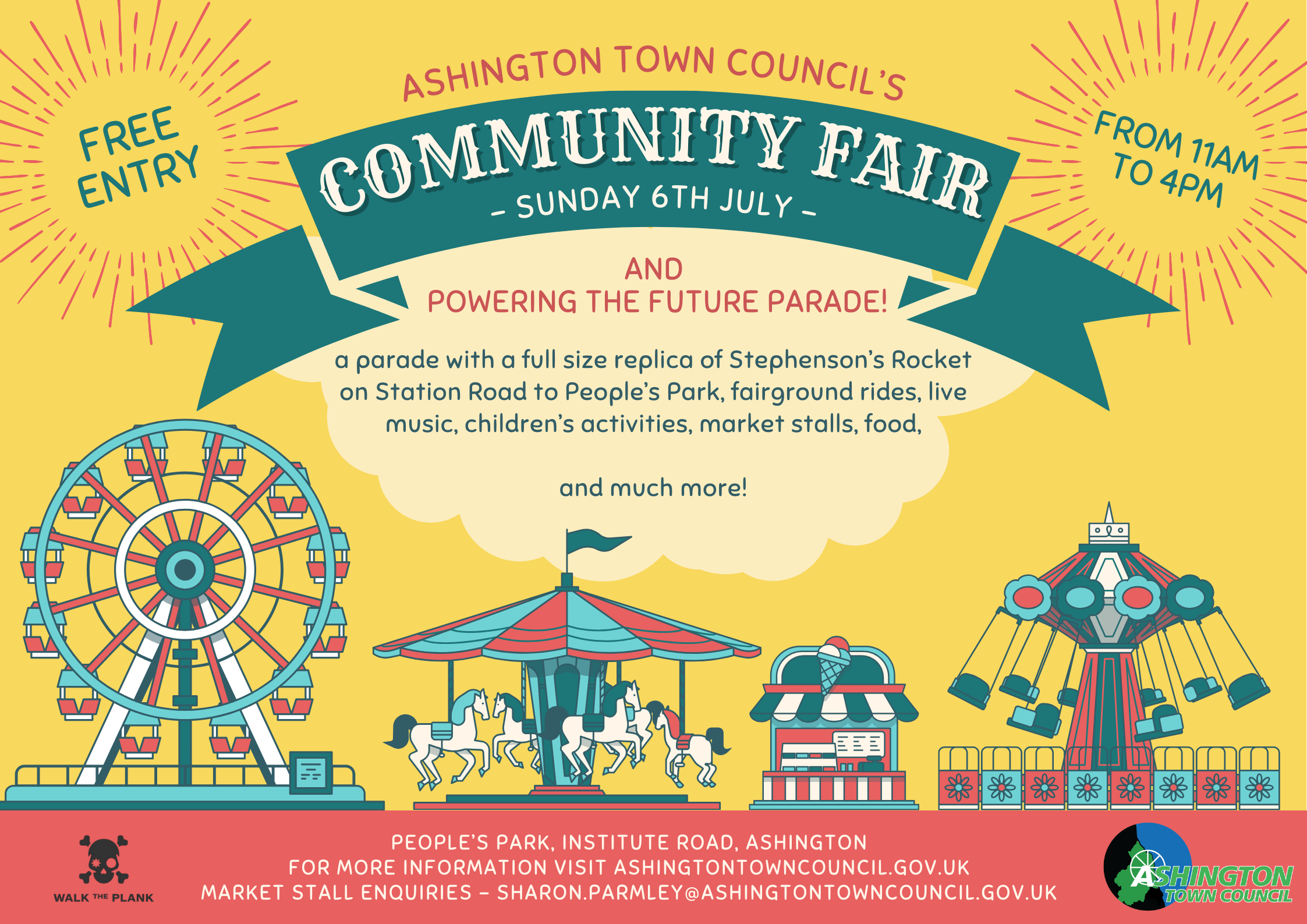 ASHINGTON TOWN COUNCIL PRESENTS THE ANNUAL COMMUNITY FAIR DAY AND 