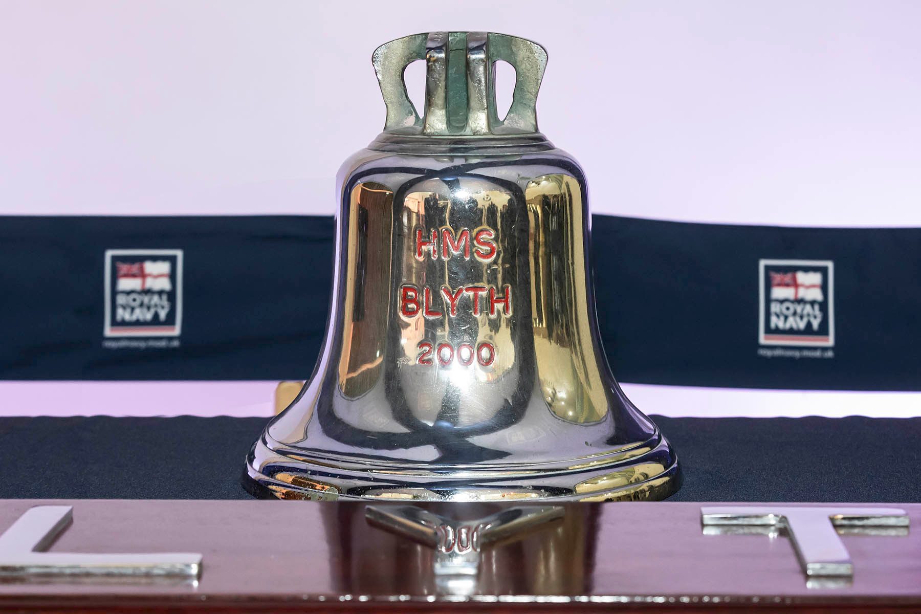 Ashington's Civic Head Witnesses Homecoming of HMS Blyth's Historic Bell