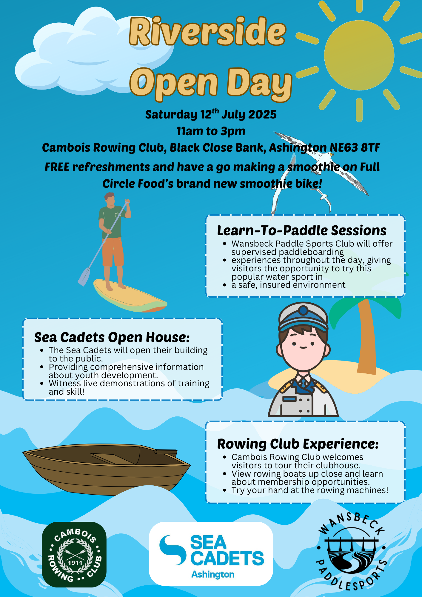 Riverside Open Day to Showcase Water Sports and Maritime Activities for Local Community