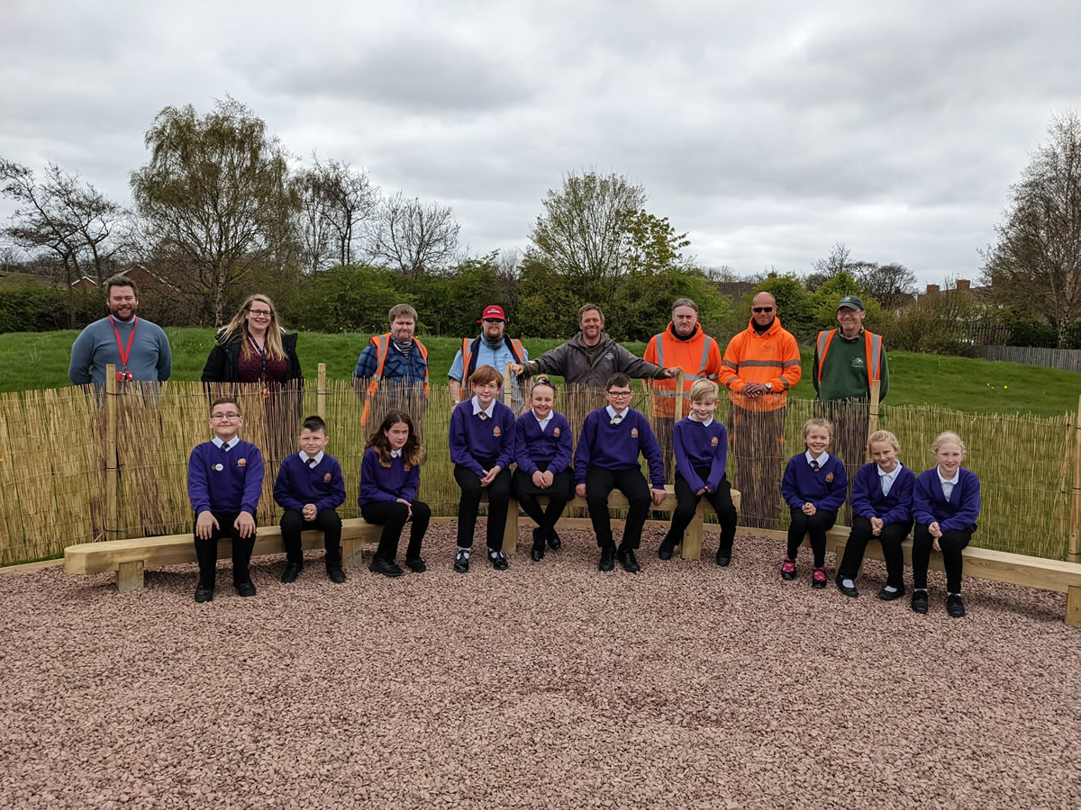 Mental health charity brings forest school dream to life for local primary school