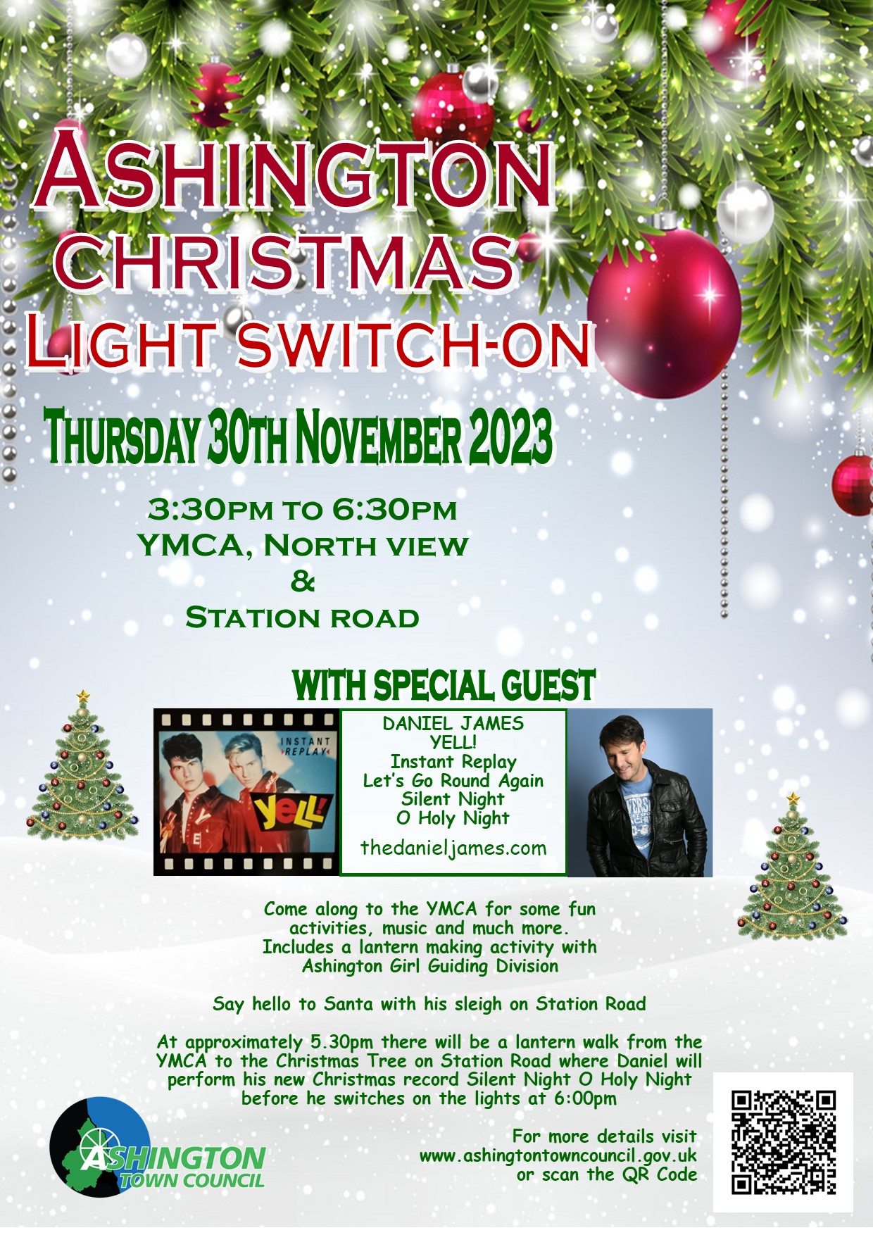 Ashington Set for Festive Celebration at Annual Light Switch-On