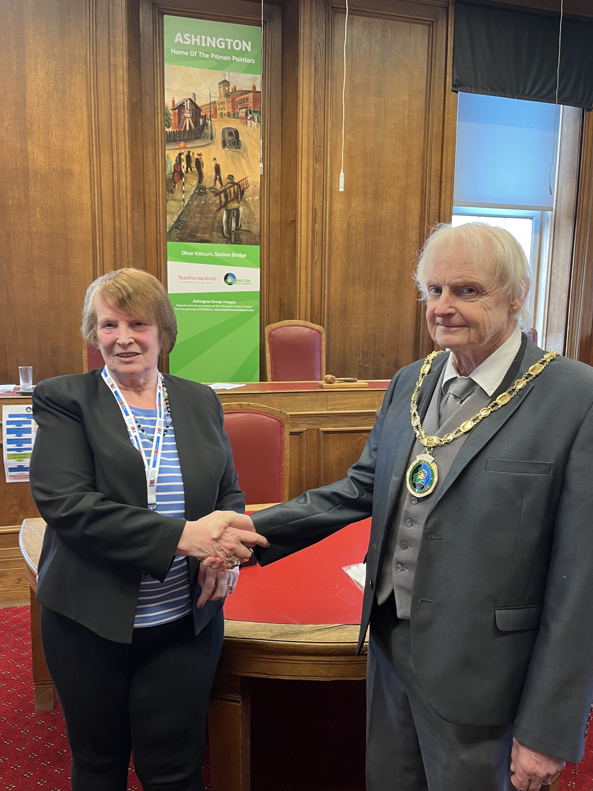 The start of a new Council year for Ashington Town Council