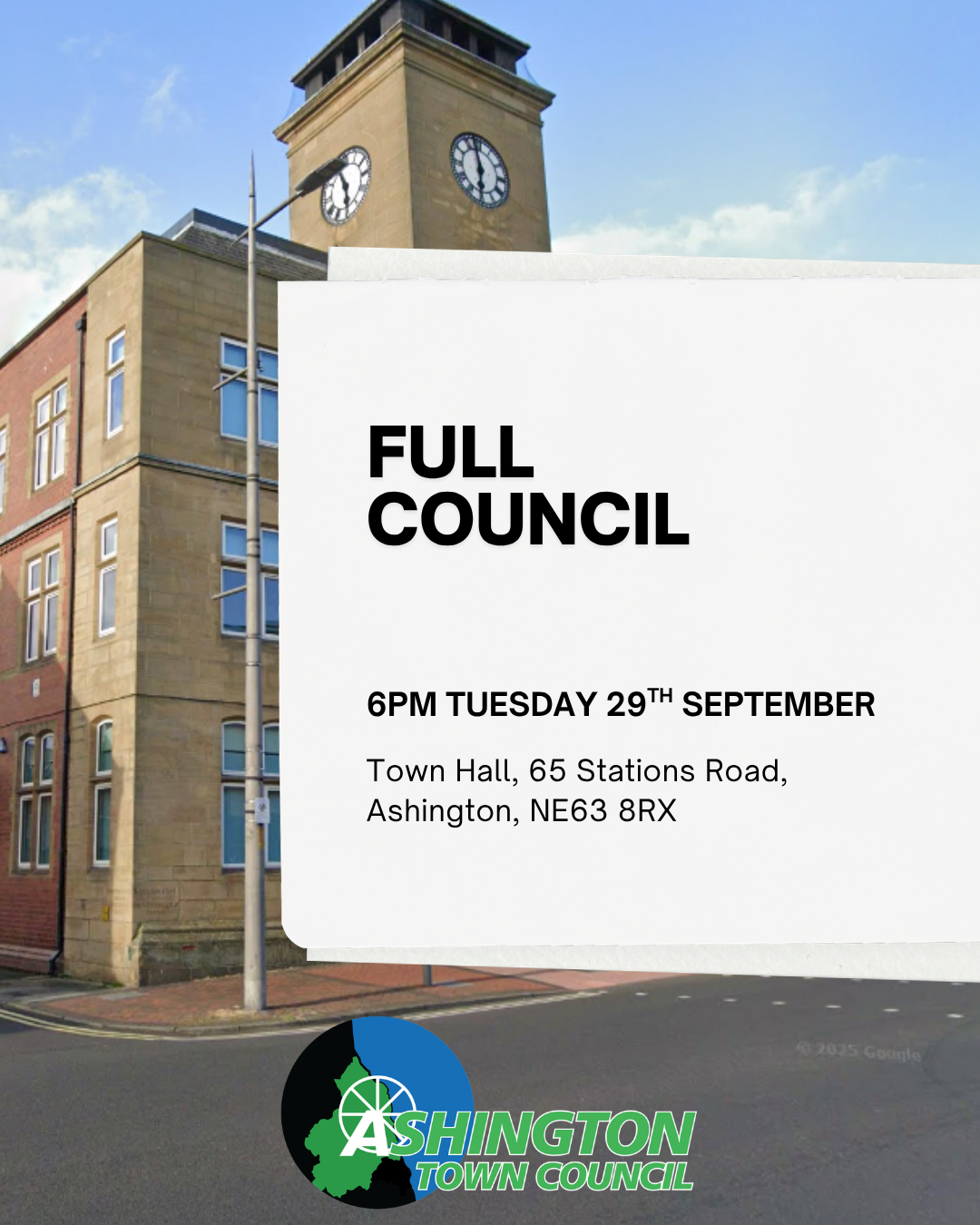 Full Council to meet on Tuesday 29 September