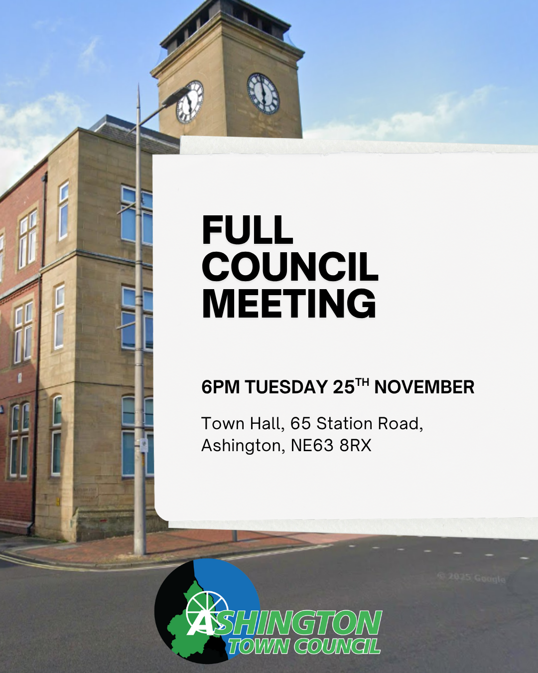 Full Council Meeting on 25th November 2025