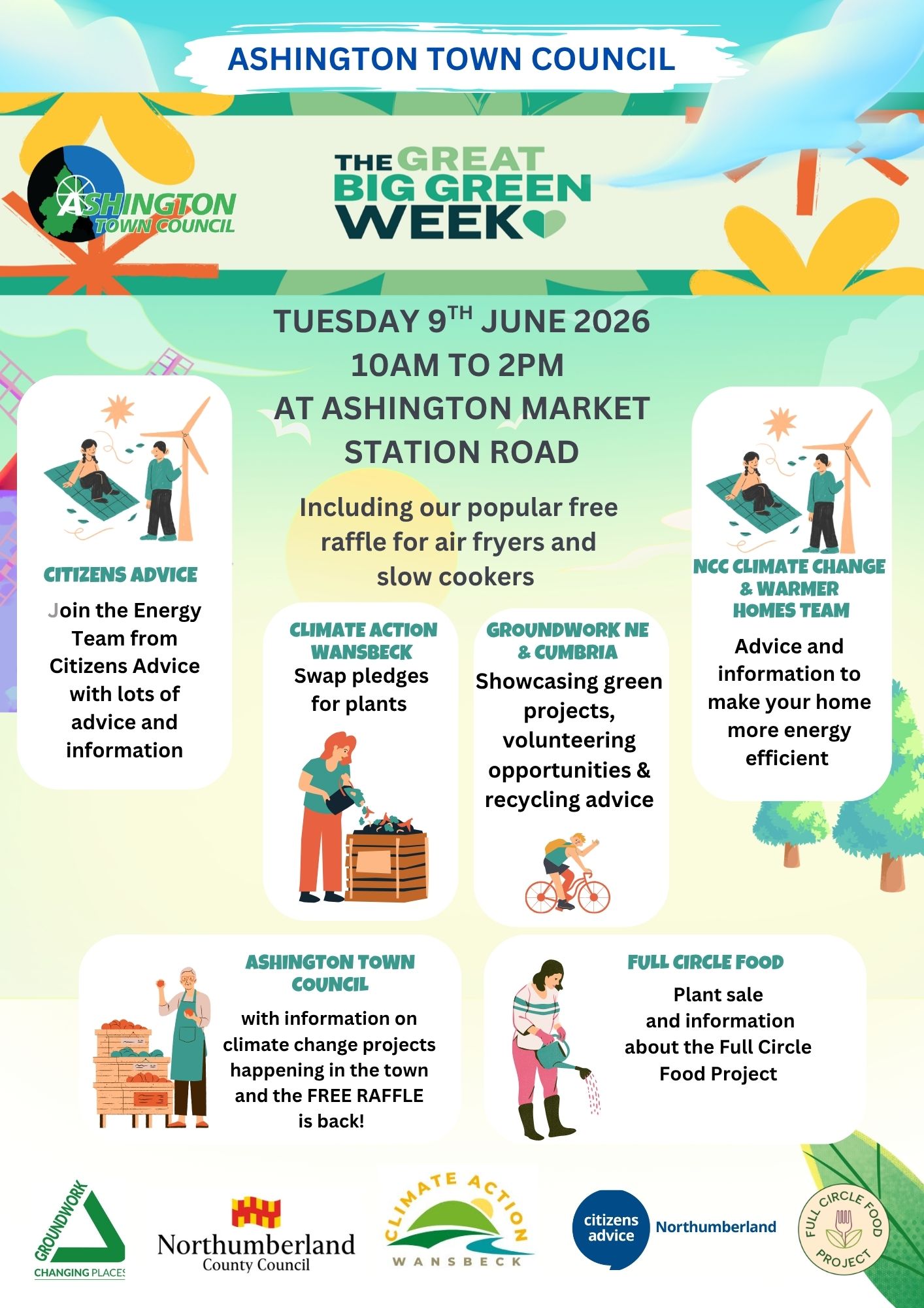 Join Us for Great Big Green Week at Ashington Market!
