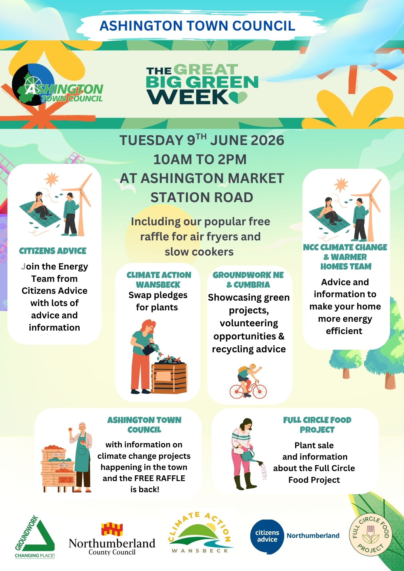 Join Us for Great Big Green Week at Ashington Market!