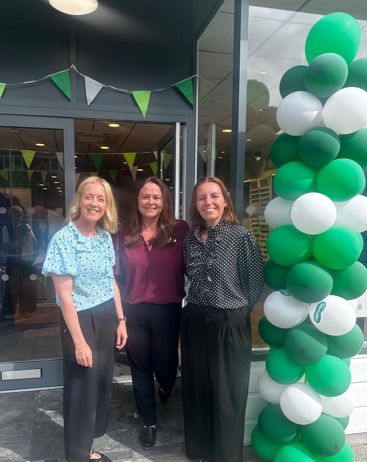 Civic Head Joins Celebration for Ashington Specsavers Store Relaunch