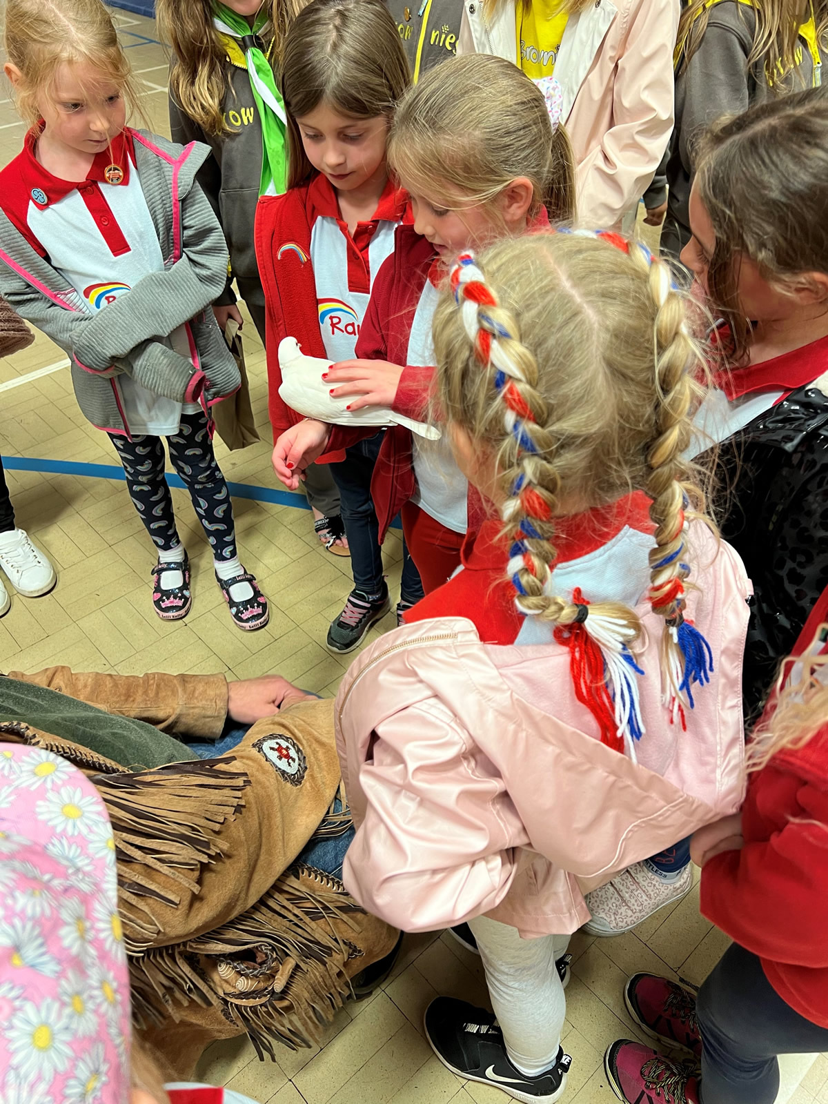 Girl Guides Celebrate the Queen’s Platinum Jubilee