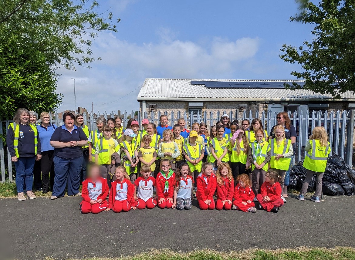 Young People Tidy Town