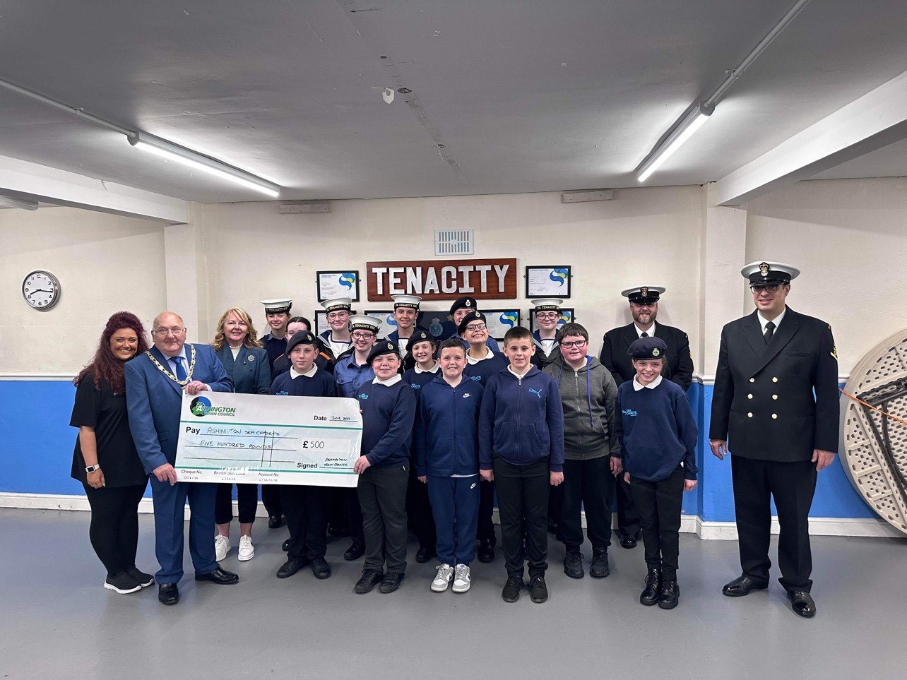 Ashington Sea Cadets Funding Success