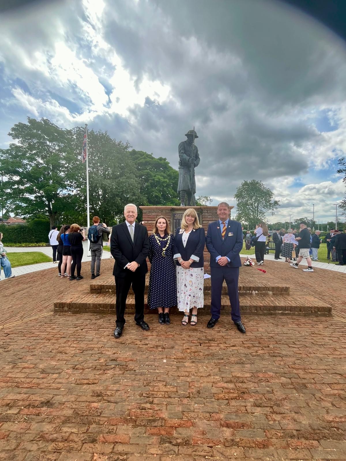 Ashington Marks Armed Forces Day with Thanksgiving Service